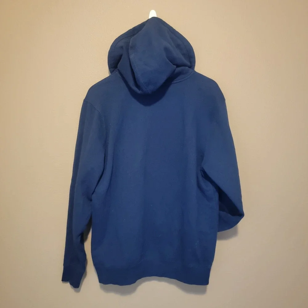 MARMOT Womans Zip Up Hoodie Size Large Navy Blue - Picture 2 of 4